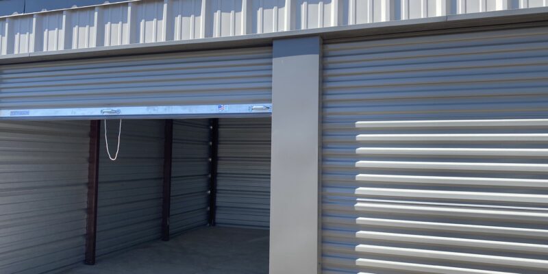 Modern Storage Solutions Drive up Unit With Roll Up Door in Florence, MT